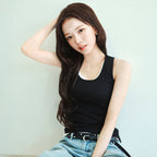 GIORDANO Basic rib tank top (SLD) 326530 [6color]