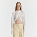 EENK YUMI Bolero Shirt - White