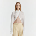 EENK YUMI Bolero Shirt - White