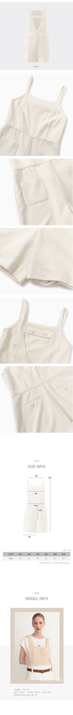 IULAI IULAI Jumpsuit Cream