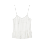 GBH APPAREL FRILL LACE SLEEVELESS / WHITE