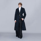 YCH WIDE-LEG TROUSERS GREY (W23PT406GY)
