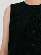 EENK ZIVE Crewneck Waistcoat - Black