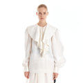 EENK EENK Blouse Ruffled Collar