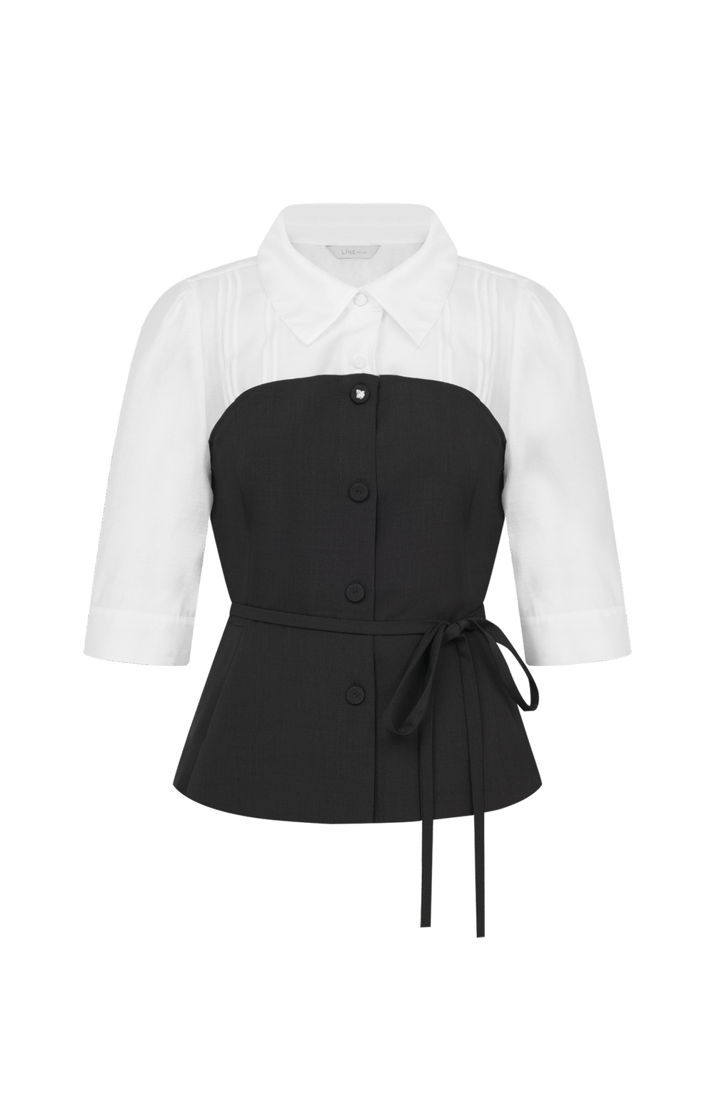 LINE ADDITION [Line Accession] Bustier Blouse NMWBLQF440