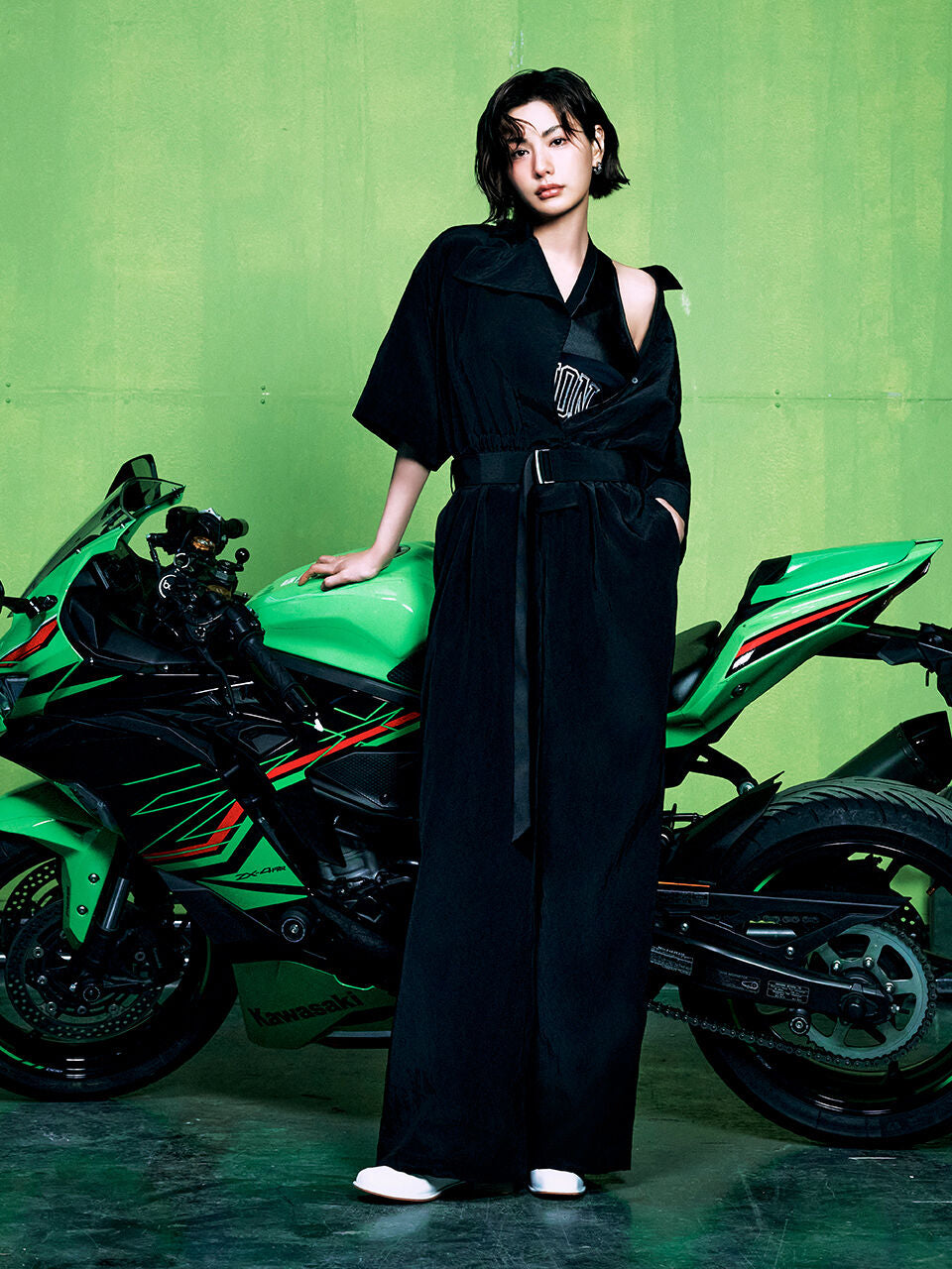 E.B.M (Edition by Michaa) E.B.M Utility zip-up jumpsuit
