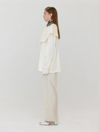 EENK EENK Blouse Big Collared - Ivory
