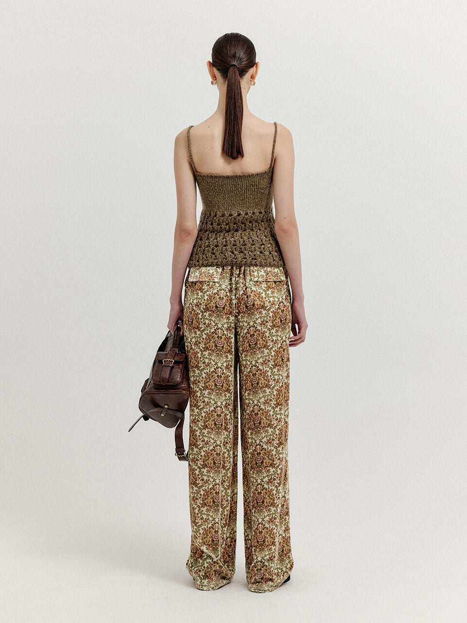 EENK EENK Pants Beige Multi