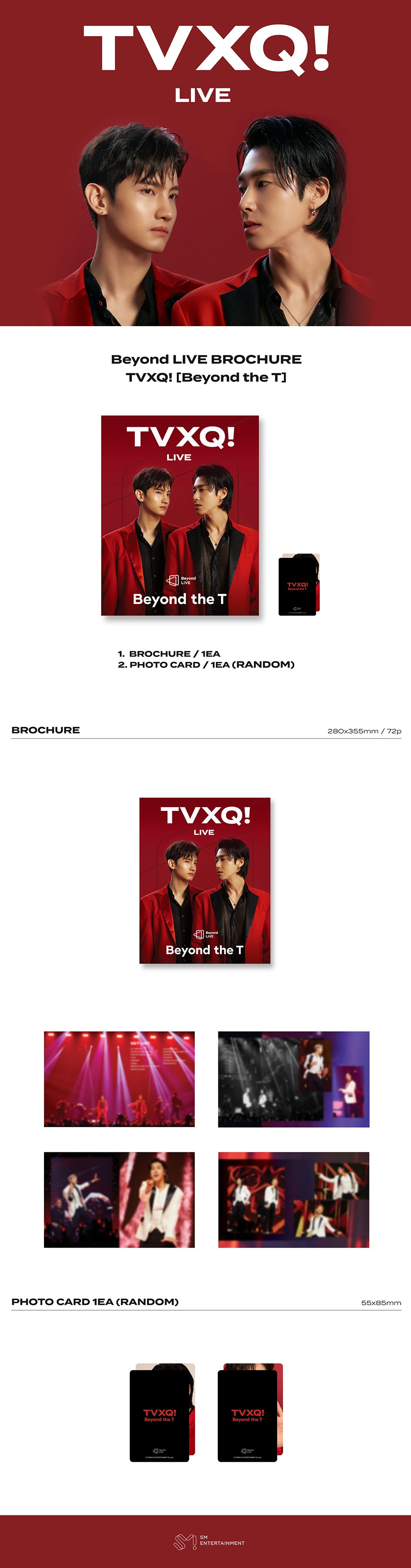 TVXQ! - [Beyond the T] Beyond LIVE BROCHURE