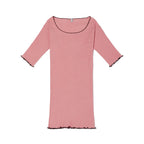 BASERANGE Base Range PAMA 3/4 Sleeve T-Shirt - Ruby (TOPA-RBV-WI22)