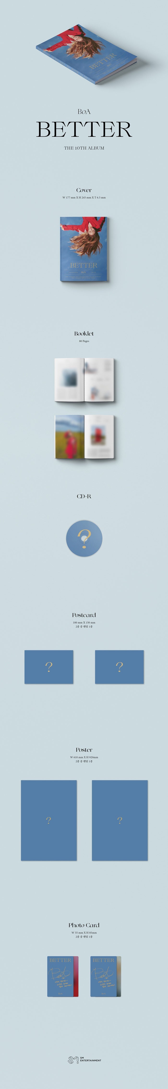 BoA - BETTER / 10th Full Album (Standard Edition) detail 3