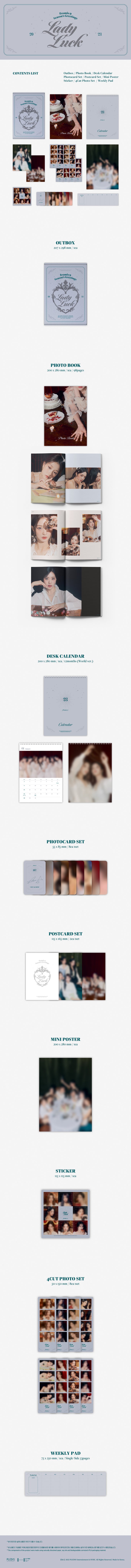 fromis_9 - 2023 Season's Greetings [LADY LUCK]