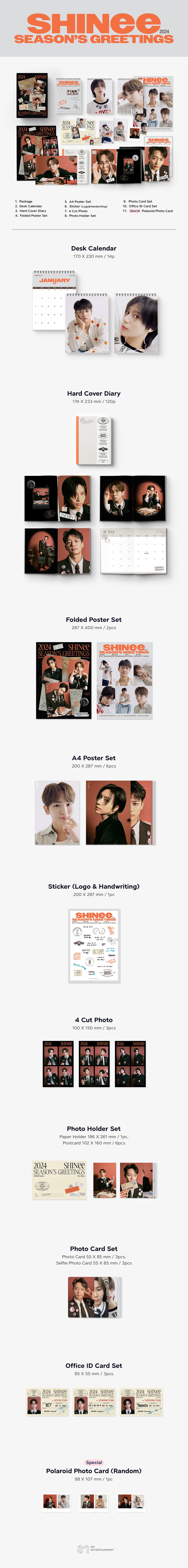 SHINee - 2024 Season's Greetings detail 2