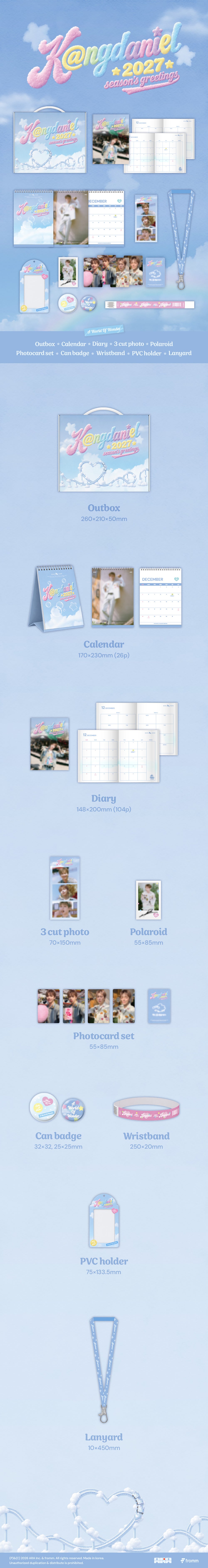 [Pre-order] KANG DANIEL - 2027 Season's Greetings detail 3