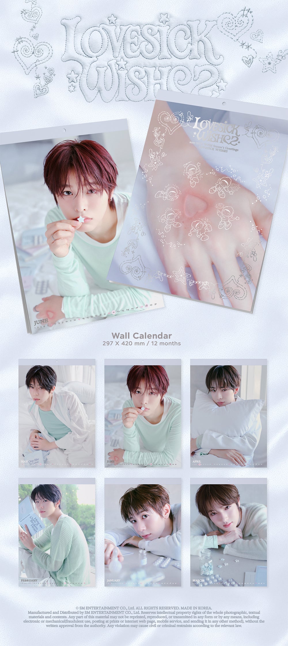 [Pre-order] NCT WISH - 2027 Wall Calendar detail 3