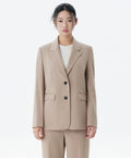 MUSINSA STANDARD WOMAN MUSINSA STANDARD WOMAN Women's Basic Blazer Beige