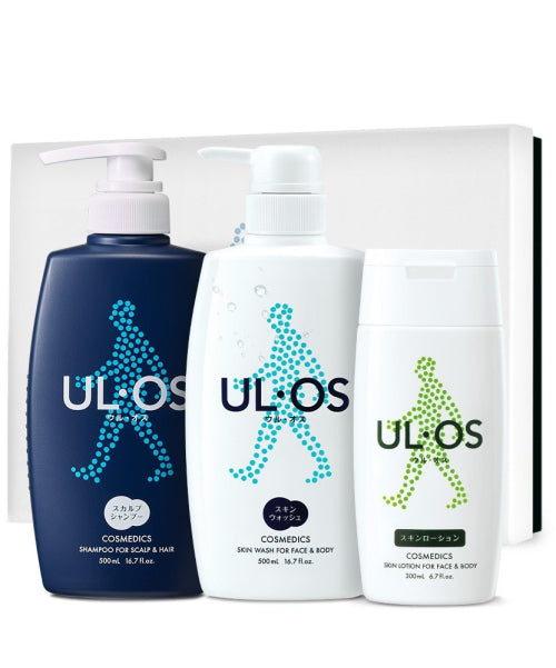ULOS Total skin care 3-piece set oily complex (new type)