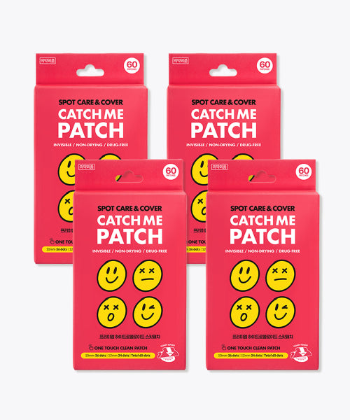 CATCH ME PATCH Trouble spot acne patch 60 sheets x 4 (240 sheets)