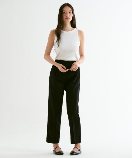 MUSINSA STANDARD WOMAN MUSINSA STANDARD WOMAN Women's Tapered Chino Pants Black