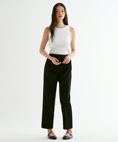 MUSINSA STANDARD WOMAN Women's Tapered Chino Pants Black
