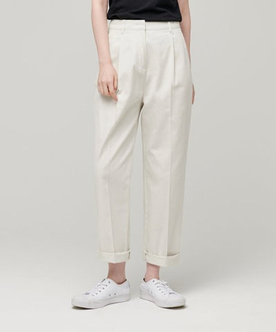 MUSINSA STANDARD WOMAN Women's Tapered Chino Pants Cream