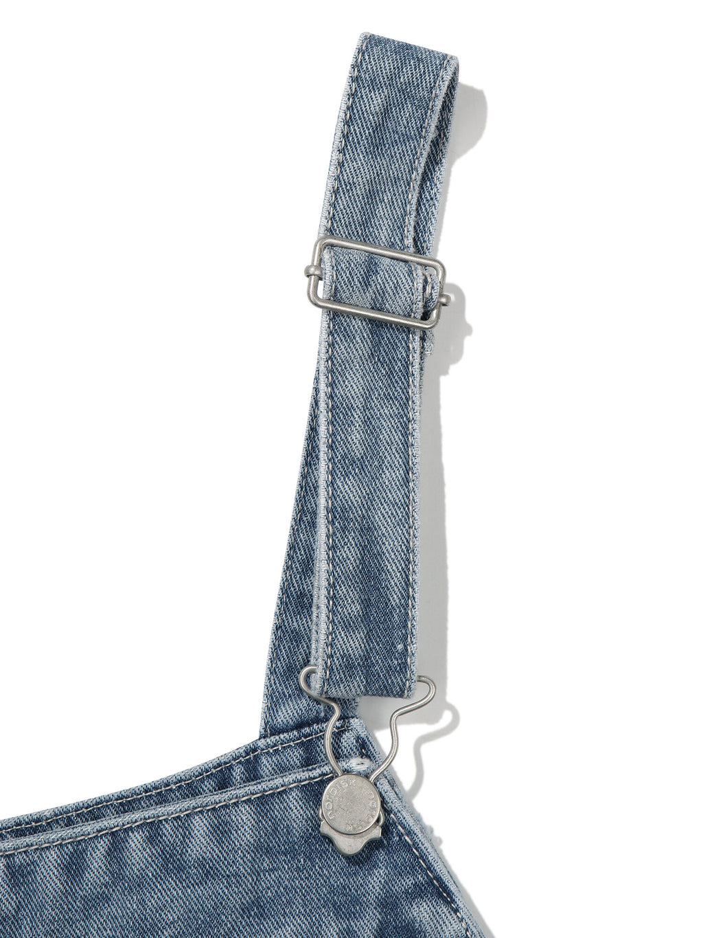 NORDISK NORDISK Denim Overall Shorts - W_Sky BLUE_OWM25333SB