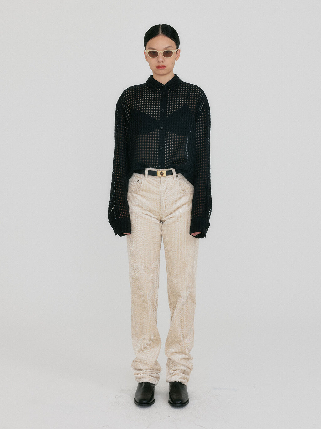 EENK ZIADIN Classic Shirt - Check Black