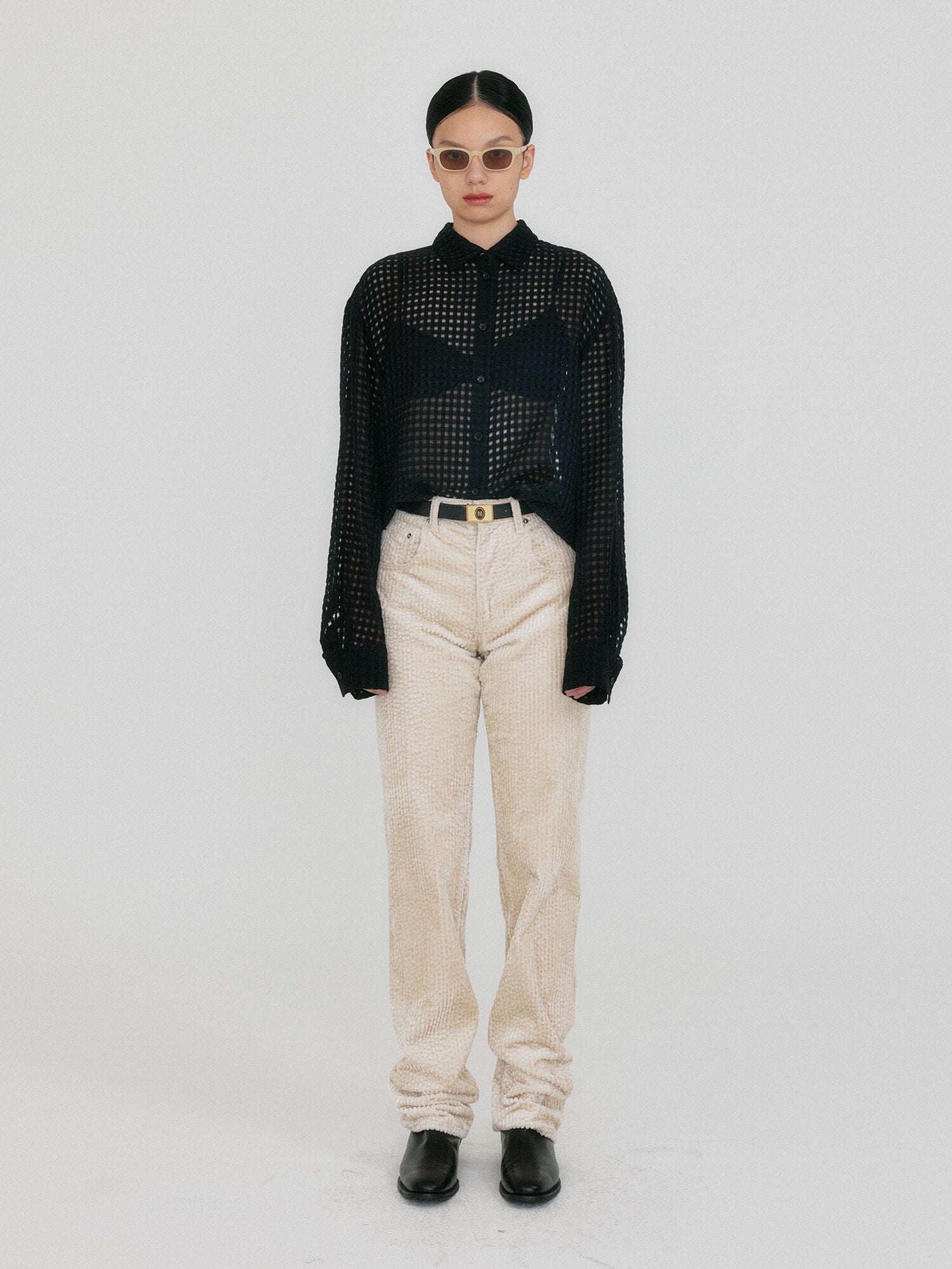 EENK ZIADIN Classic Shirt - Check Black