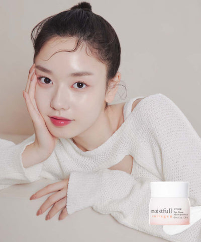 Moisture-filled collagen eye cream