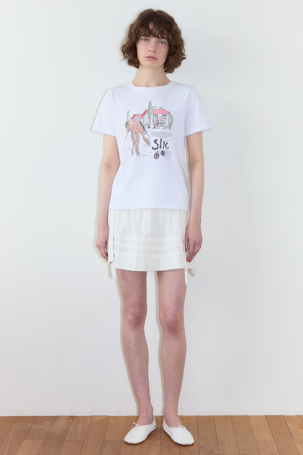 SINOON Daily Farm T-Shirt (White)