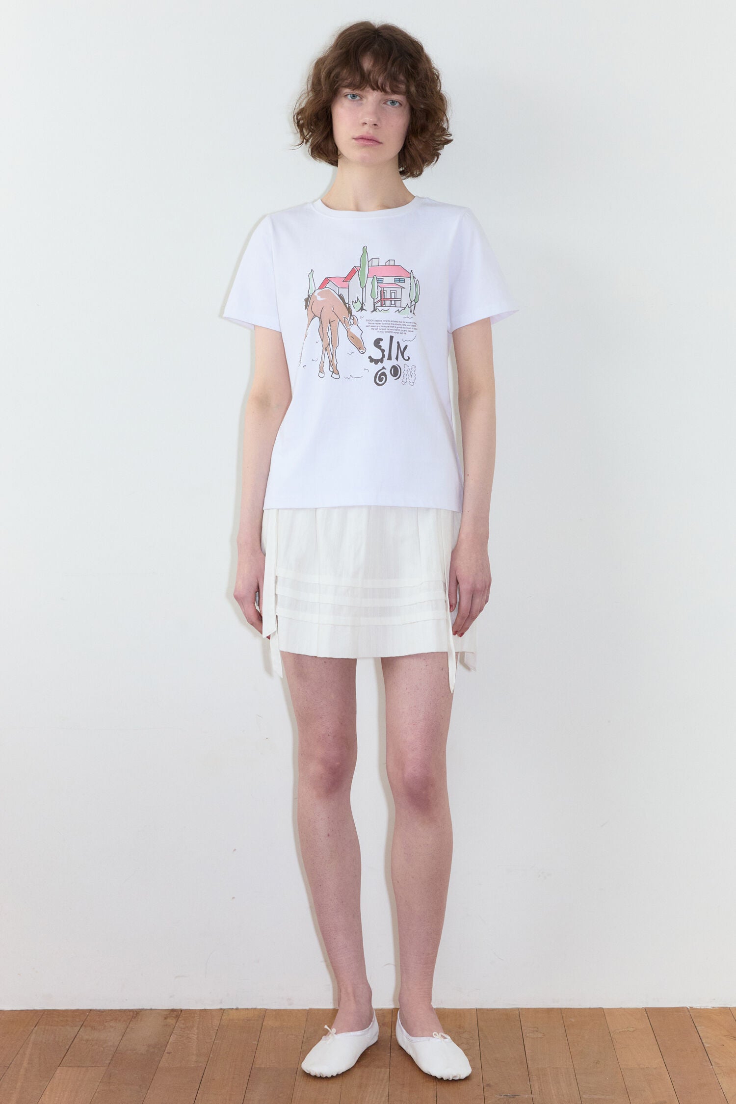 SINOON Daily Farm T-Shirt (White)