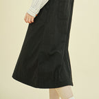 CHIQUITA CHIQUITA Overall Skirt Denim Black