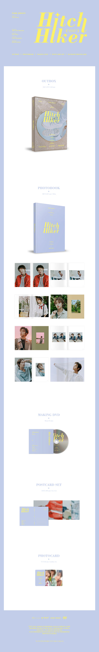 PARK JIHOON - THE 1ST PHOTOBOOK [HitchHiker PARK JIHOON WITH MAY]