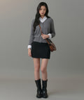 MUSINSA STANDARD WOMAN MUSINSA STANDARD WOMAN Women's Basic Mini Skirt [Black]