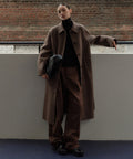MUSINSA STANDARD WOMAN MUSINSA STANDARD WOMAN Cashmere Blend Handmade Balmacan Robe Coat