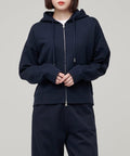 MUSINSA STANDARD WOMAN MUSINSA STANDARD WOMAN Hoodie Navy