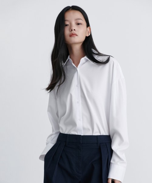 MUSINSA STANDARD WOMAN MUSINSA STANDARD WOMAN Women's Oversized Silky Shirt