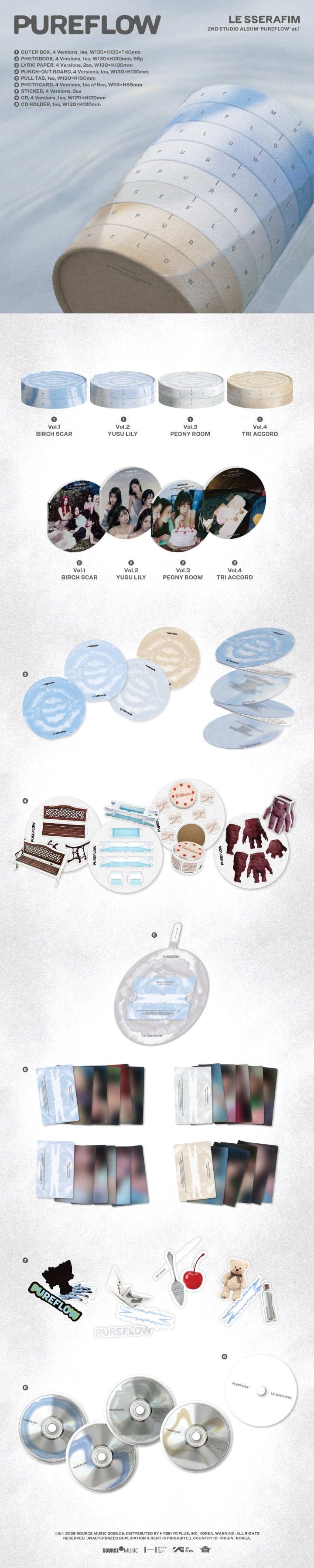 2nd Studio Album ‘PUREFLOW’ pt.1 (Set) detail 2