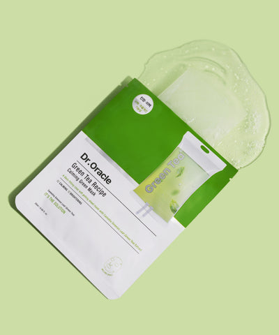 DR.ORACLE Green Tea Recipe Calming Mask (10 sheets)