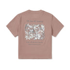 SNOWPEAK APPAREL Sorona Women's Tropical Short Sleeve T-Shirt Deep Pink (S26MWFTS71)
