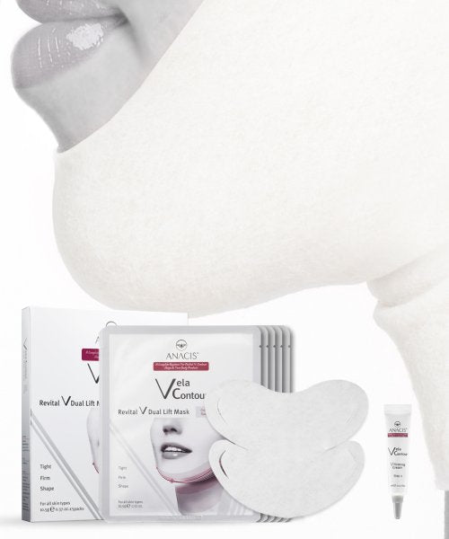 VELACONTOUR VELACONTOUR Anasys Double Chin Neck Wrinkle Lifting Pack + Cream