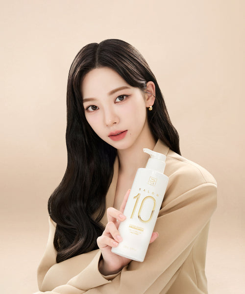 MISEENSCENE Salon 10 Protein Shampoo 500ml + Treatment 250ml (Damaged Hair) SET