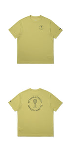 diadora Racket Graphic Mesh Short Sleeve T-Shirt YELLOW