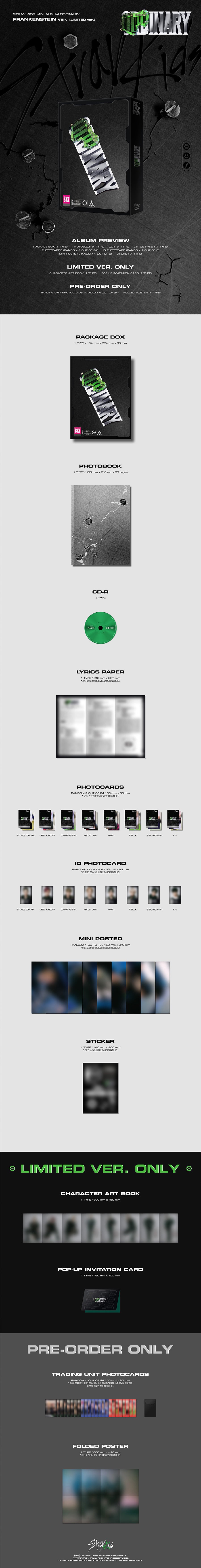 Strays Add Stray Kids - ODDINARY / Mini Album (Limited Edition) – Seoul Selects