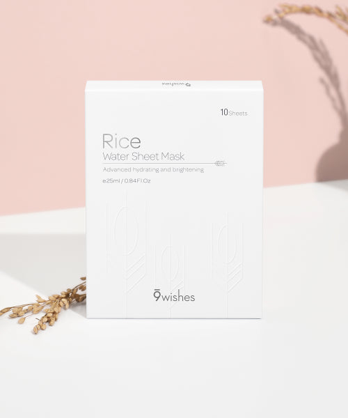 9WISHES 9WISHES Rice Water Sheet Mask 10 sheets