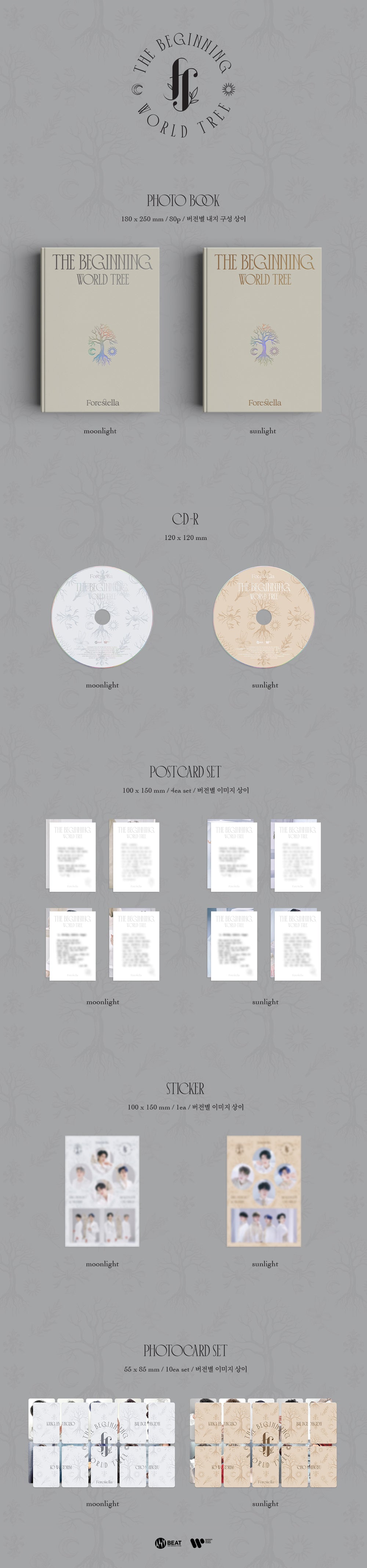 Forestella - The Beginning : World Tree / 1st Mini Album detail 3
