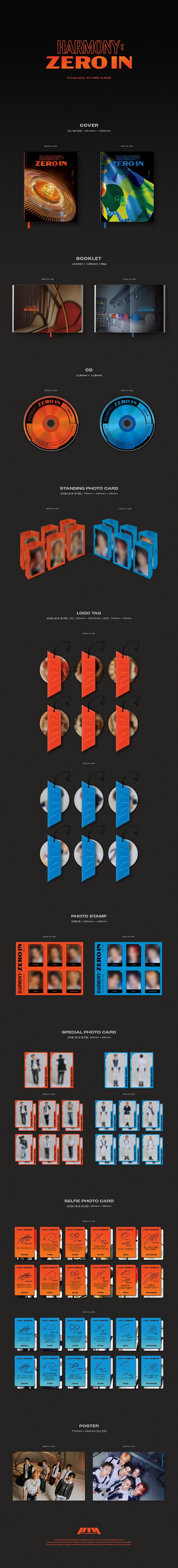 P1Harmony - HARMONY : ZERO IN / 4th Mini Album detail 3