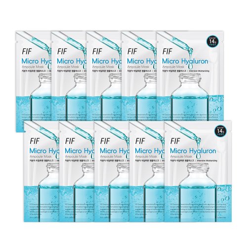 FAITH IN FACE FAITH IN FACE Low Molecular Hyaluron Ampoule Mask 10 Sheets