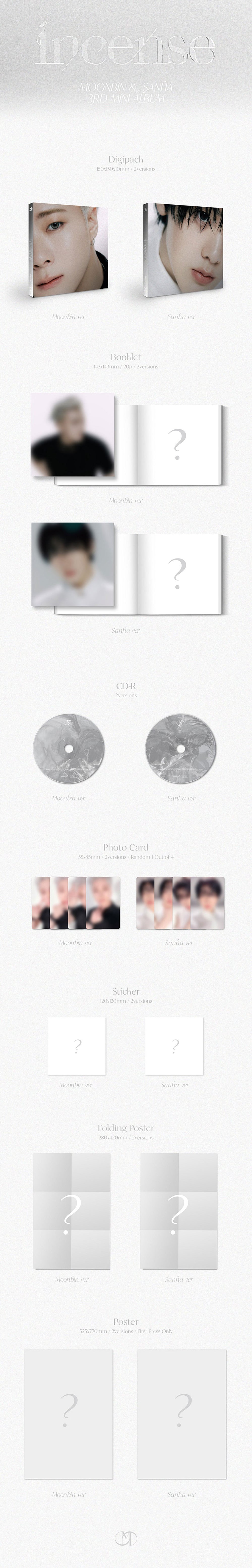 ASTRO - INCENSE / 3rd Mini Album (Sanha ver.) detail 3