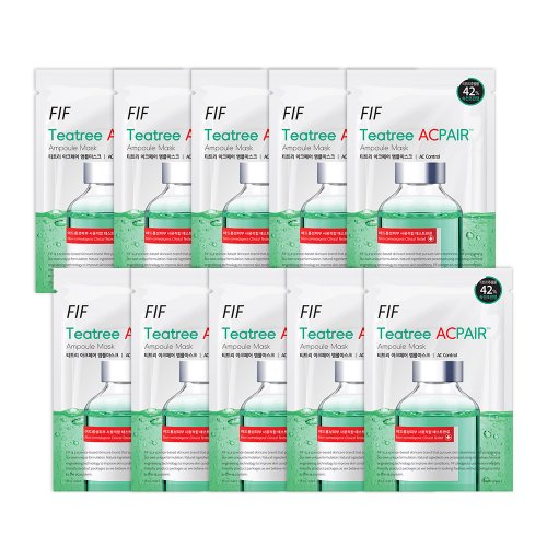 FAITH IN FACE FAITH IN FACE FIF Tea Tree Arc Fair Ampoule Mask 10 sheets